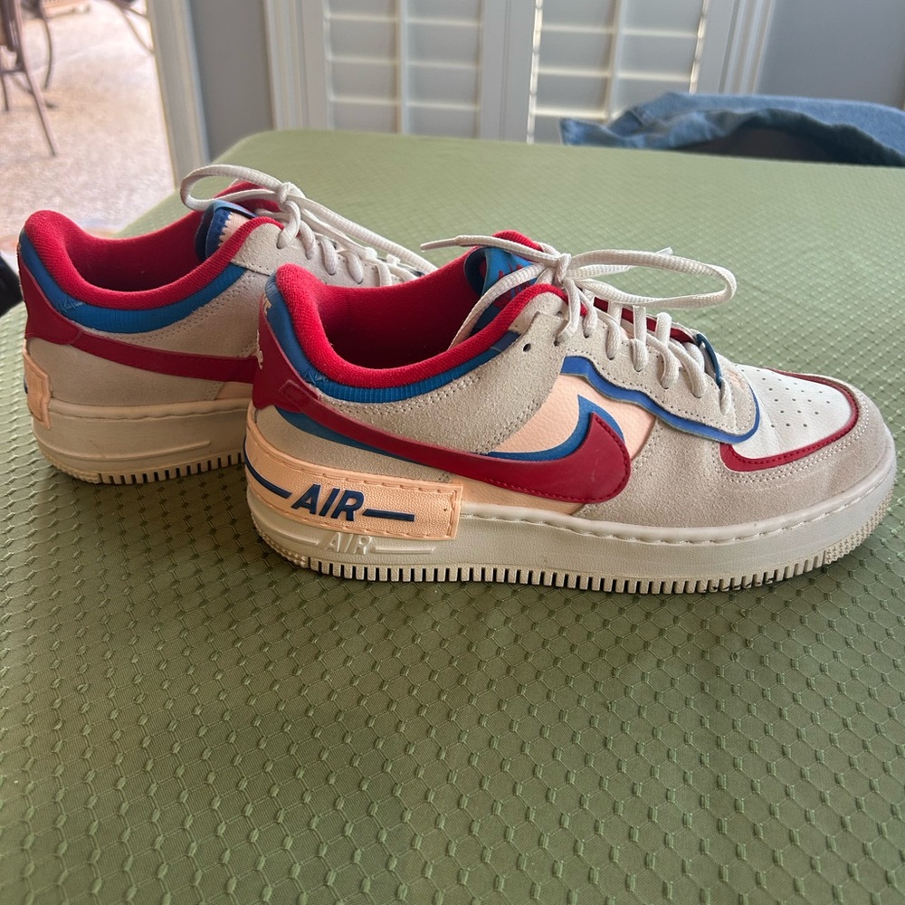 Wmns Air Force 1 Shadow 'Sail Royal Red'